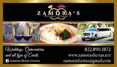 Zamora’s Fiestas Eventos sociales - Servicios para Fiestas en Houston - Wedding DJ